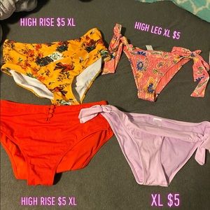Bikini Bottoms XL